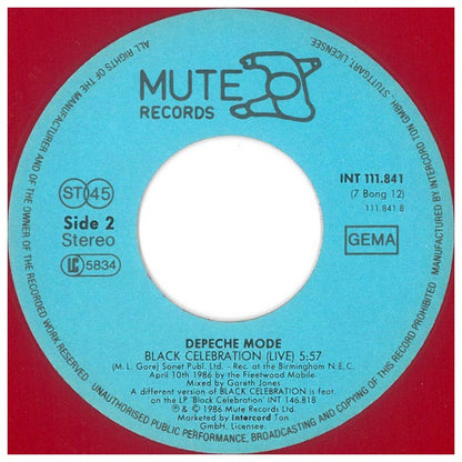 DEPECHE MODE - A QUESTION OF TIME (REMIX) | 7'' SINGLE VINILO USADO