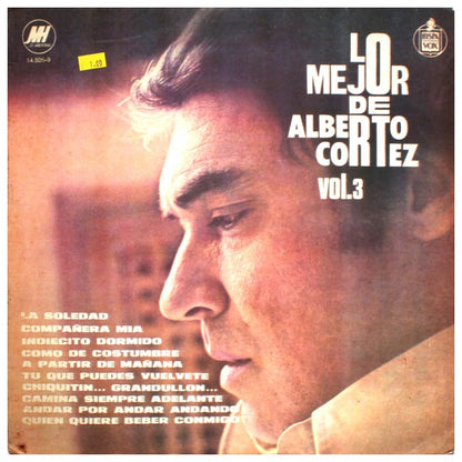 ALBERTO CORTEZ - LO MEJOR VOL.3 | VINILO USADO