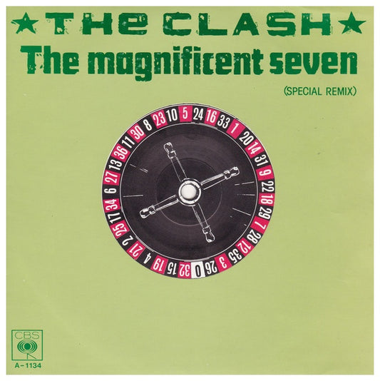 CLASH - THE MAGNIFICENT SEVEN | 7'' SINGLE VINILO USADO