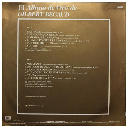 GILBERT BECAUD - EL ALBUM DE ORO | VINILO USADO