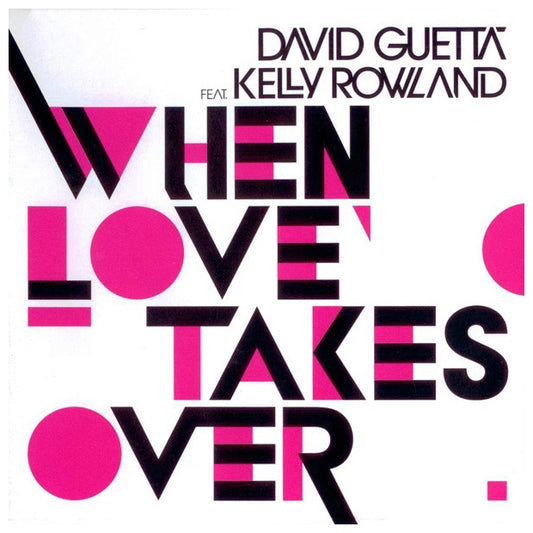 DAVID GETTA ft. KELLY ROWLAND - WHEN LOVE TAKES OVER | CD SINGLE USADO