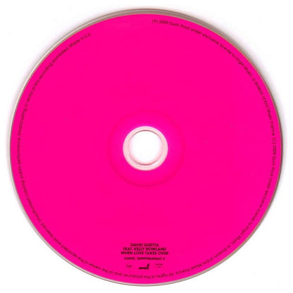 DAVID GETTA ft. KELLY ROWLAND - WHEN LOVE TAKES OVER | CD SINGLE USADO