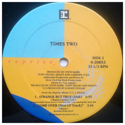 TIMES TWO - STRANGE BUT TRUE | 12" MAXI SINGLE USADO