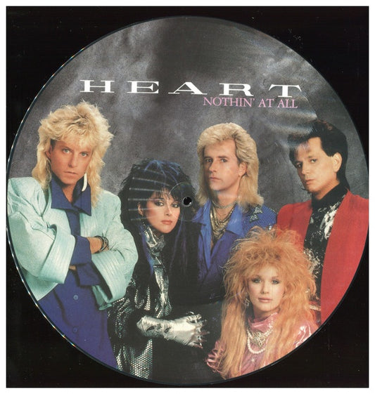 HEART - NOTHIN' AT ALL (PICTURE DISC) | 12" MAXI SINGLE VINILO USADO
