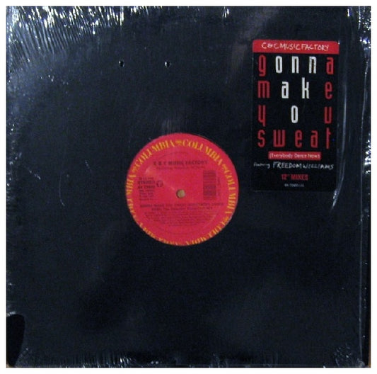 C+C MUSIC FACTORY  - GONNA MAKE YOU SWEAT | 12" MAXI SINGLE USADO