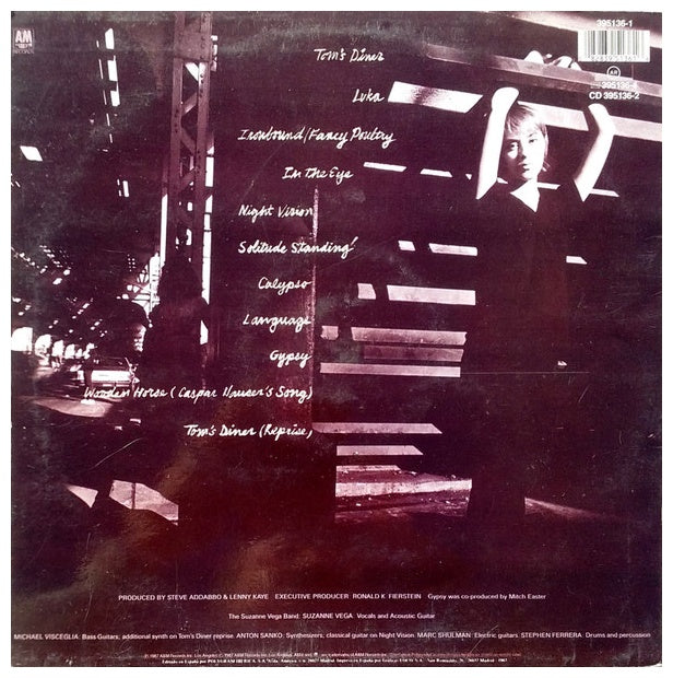 SUZANNE VEGA - SOLITUDE STANDING | VINILO USADO