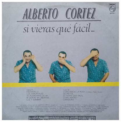 ALBERTO CORTEZ - SI VIERAS QUE FACIL | VINILO USADO