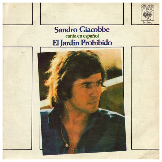 SANDRO GIACOBBE - EL JARDIN PROHIBIDO(EN ESPAÑOL) | 7" SINGLE VINILO USADO