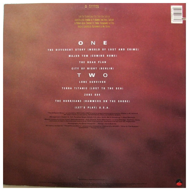 PETER SCHILLING - THE DIFFERENT STORY | VINILO USADO