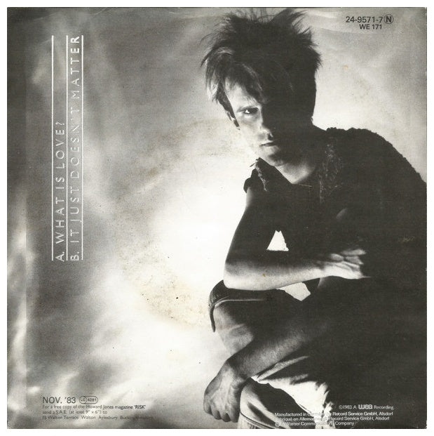 HOWARD JONES - WHAT IS LOVE | 7'' SINGLE VINILO USADO