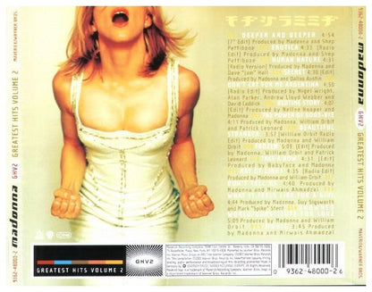 MADONNA - GREATEST HITS - VOLUME 2 | CD USADO