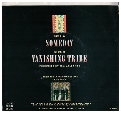 GLASS TIGER - SOMEDAY | 7" SINGLE USADO