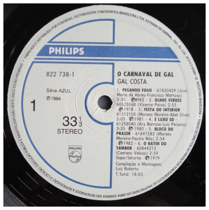GAL COSTA - LO MEJOR DE GAL (PORTUGUES) | VINILO USADO