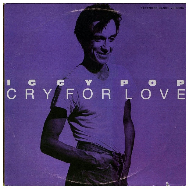 IGGY POP - CRY FOR LOVE | 12" MAXI SINGLE USADO