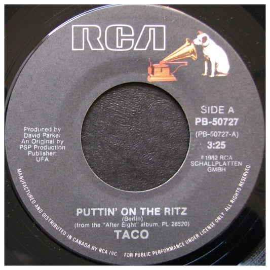 TACO  - PUTTIN' ON THE RITZ | 7" SINGLE VINILO USADO