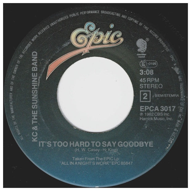 KC AND THE SUNSHINE BAND - GIVE IT UP | 7'' SINGLE VINILO USADO