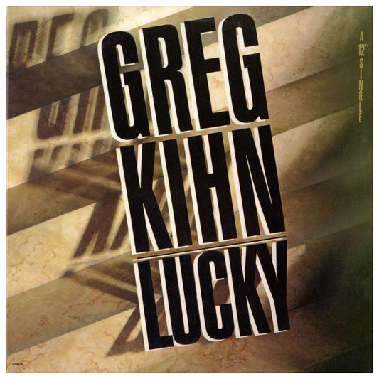 GREG KIHN - LUCKY | 12" MAXI SINGLE USADO