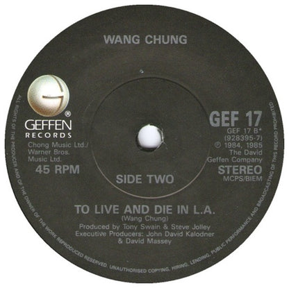 WANG CHUNG - LET'S GO | 7" SINGLE VINILO USADO