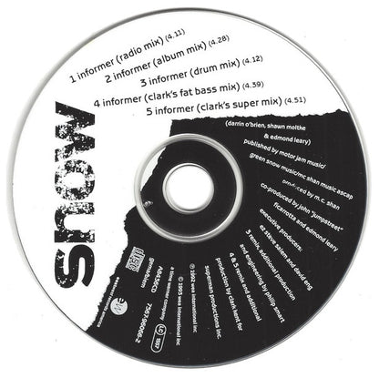 SNOW - INFORMER | CD SINGLE USADO
