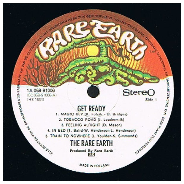 RARE EARTH - GET READY | VINILO USADO