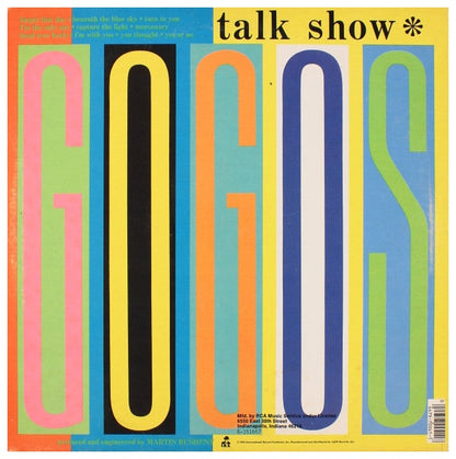 GO GO'S - TALK SHOW | VINILO USADO