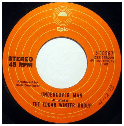 EDGAR WINTER GROUP - FRANKENSTEIN | 7" SINGLE VINILO USADO