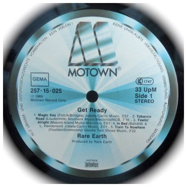 RARE EARTH - GET READY | VINILO USADO