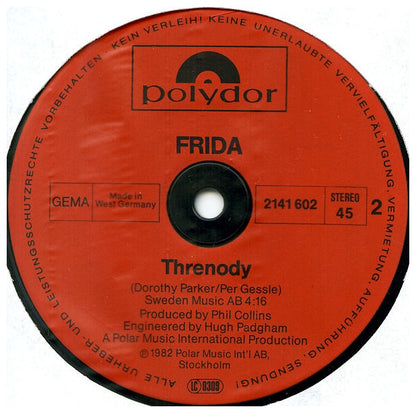 FRIDA - I KNOW THERE'S SOMETHING GOING ON | 12'' MAXI SINGLE USADO