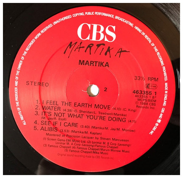 MARTIKA  - MARTIKA | VINILO USADO