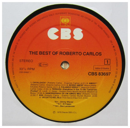 ROBERTO CARLOS  - THE BEST OF (CANTA PORTUGUES) | VINILO USADO