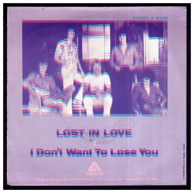 AIR SUPPLY - LOST IN LOVE | 7" SINGLE VINILO USADO