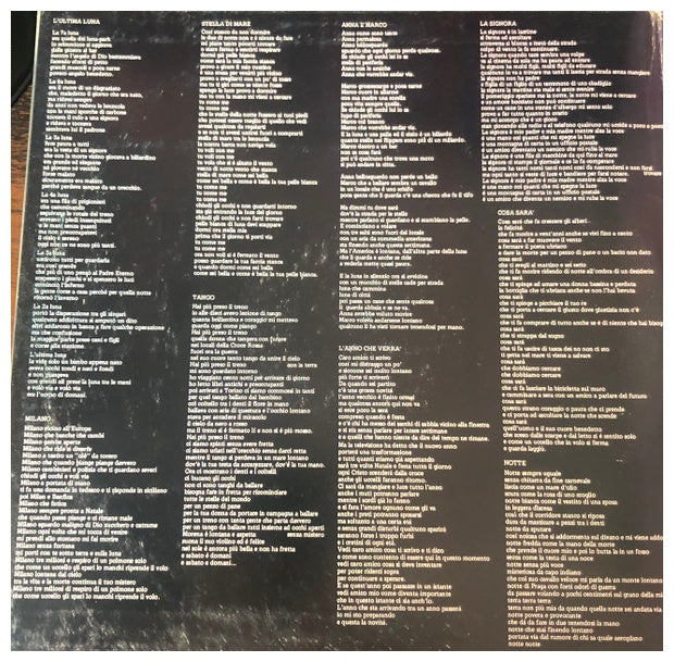 LUCIO DALLA - LUCIO DALLA | VINILO USADO
