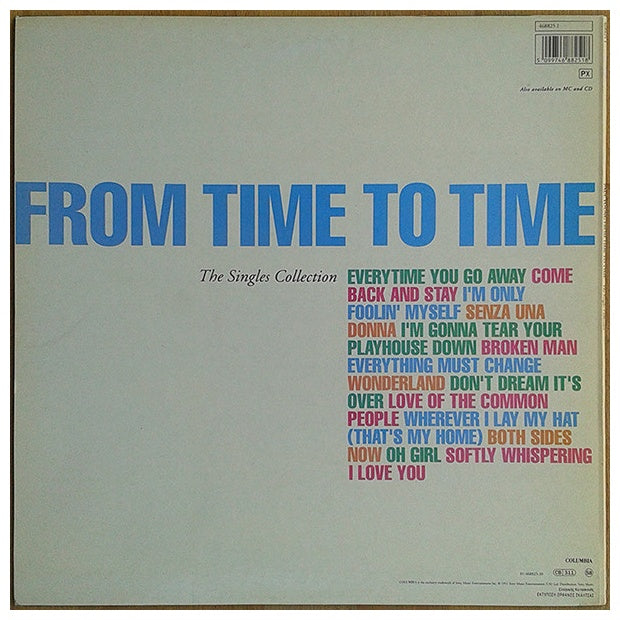 PAUL YOUNG - FROM TIME TO TIME: SINGLES COLLECTION | VINILO USADO
