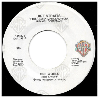 DIRE STRAITS - WALK OF LIFE | 7" SINGLE USADO