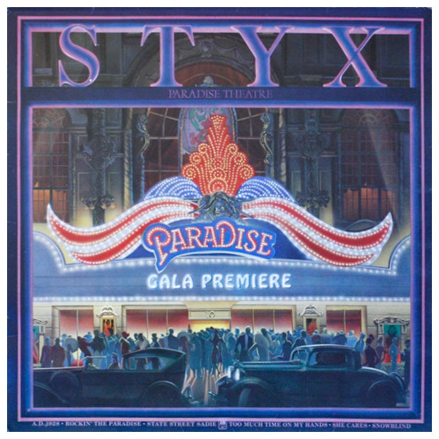 STYX  - PARADISE THEATRE | VINILO USADO