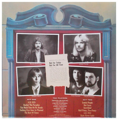 STYX  - PARADISE THEATRE | VINILO USADO