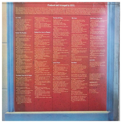 STYX  - PARADISE THEATRE | VINILO USADO