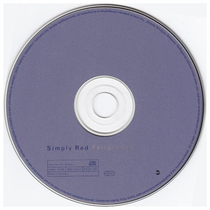 SIMPLY RED - FAIRGROUND | CD SINGLE USADO