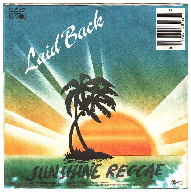 LAID BACK - SUNSHINE REGGAE | 7'' SINGLE VINILO USADO