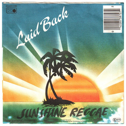 LAID BACK - SUNSHINE REGGAE | 7'' SINGLE VINILO USADO