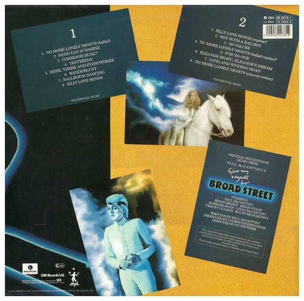 PAUL MCCARTNEY - GIVE ME REGARDS TO BROAD STREET | VINILO USADO