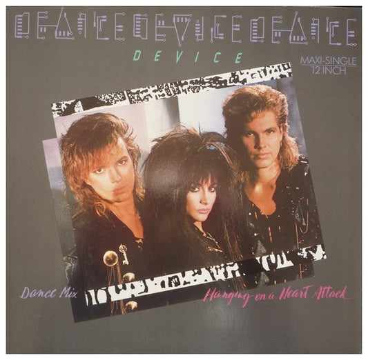 DEVICE - HANGING IN A HEART ATTACK | 12" MAXI SINGLE USADO