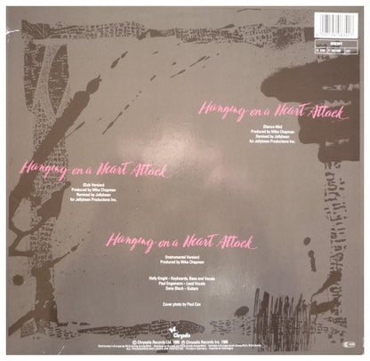 DEVICE - HANGING IN A HEART ATTACK | 12" MAXI SINGLE USADO