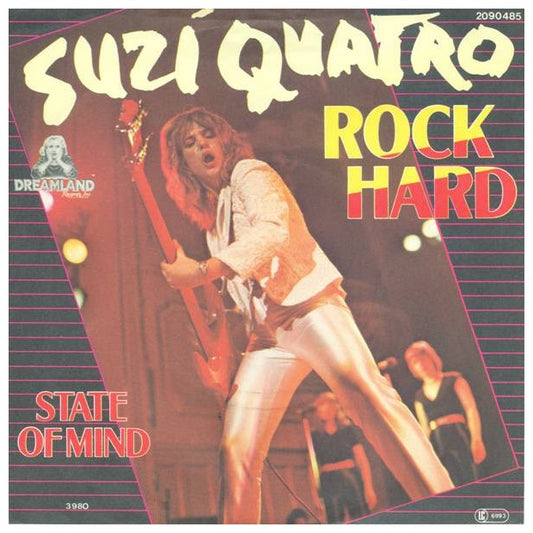 SUZI QUATRO - ROCK HARD | 7'' SINGLE VINILO USADO