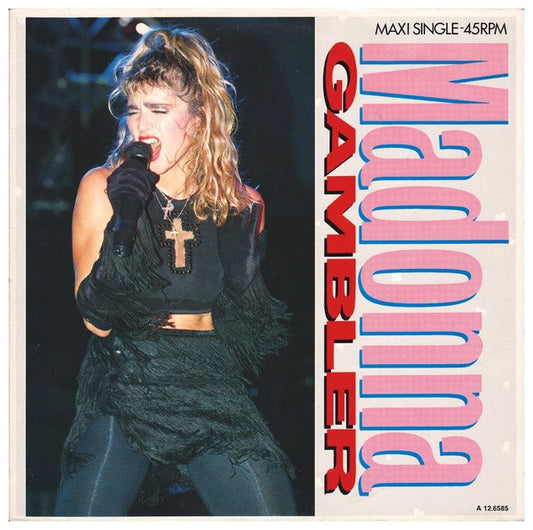 MADONNA - GAMBLER | 12" MAXI SINGLE USADO
