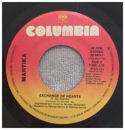 MARTIKA  - TOY SOLDIERS | 7" SINGLE VINILO USADO