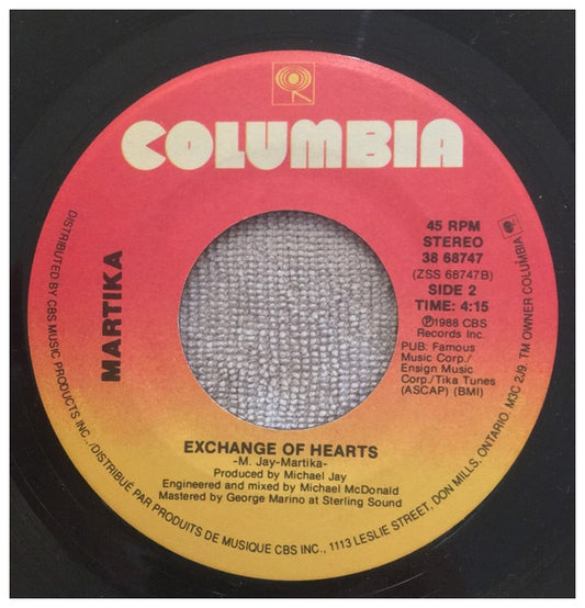 MARTIKA  - TOY SOLDIERS | 7" SINGLE VINILO USADO