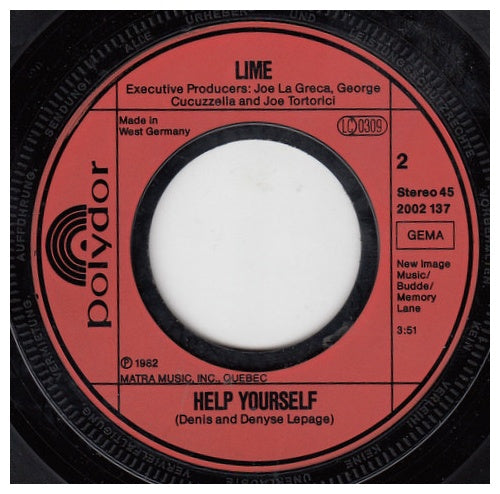 LIME - BABE, WE'RE GONNA LOVE TONIGHT | 7'' SINGLE VINILO USADO