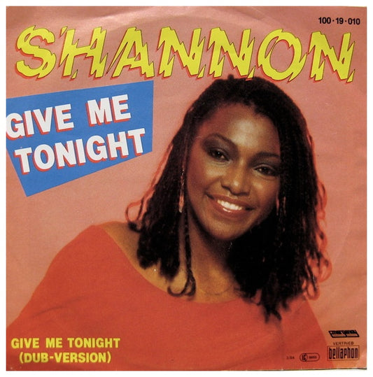 SHANNON - GIVE ME TONIGHT | 7'' SINGLE VINILO USADO