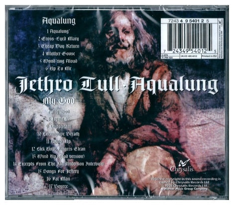 JETHRO TULL - AQUALUNG | CD